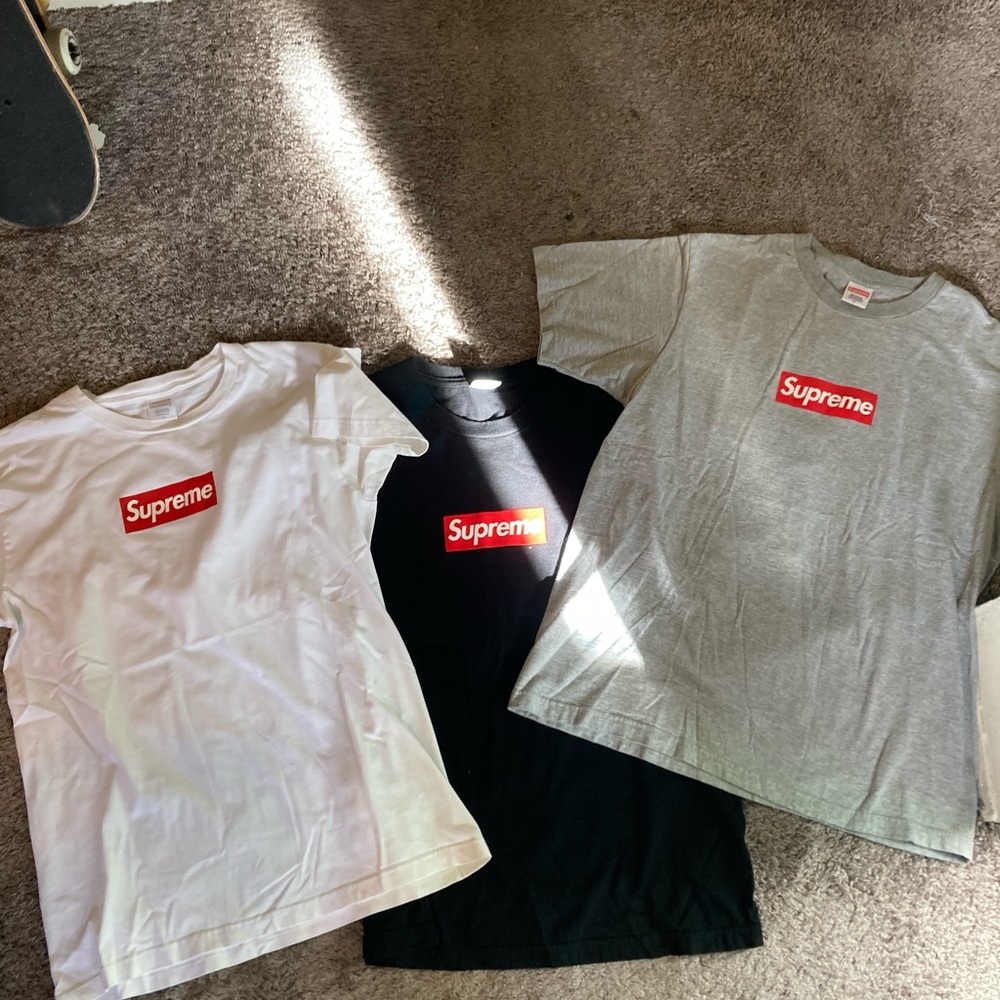 Supreme 20th box logo shirts